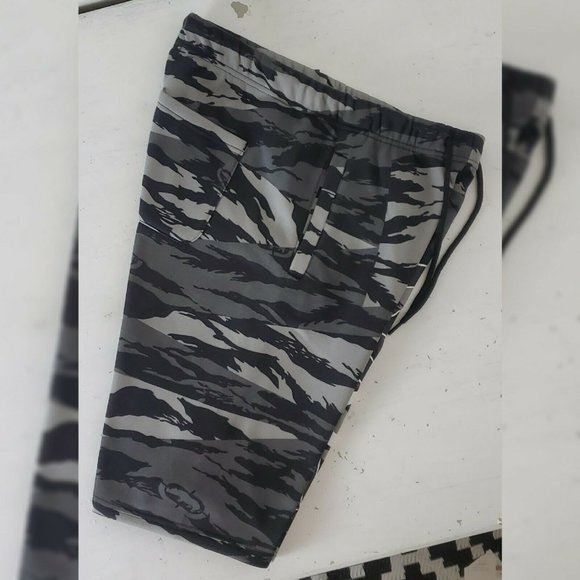 ECKO UNLTD AUTHENTIC FLEX IT FLEECE SHORTS MEN'S REGULAR FIT SIZE S BLACK TIGER - Picture 6 of 8